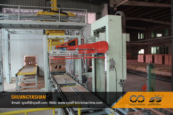 Automatic Brick Unloading and Packing System