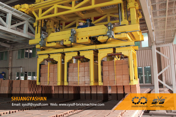 Automatic Brick Unloading Machine