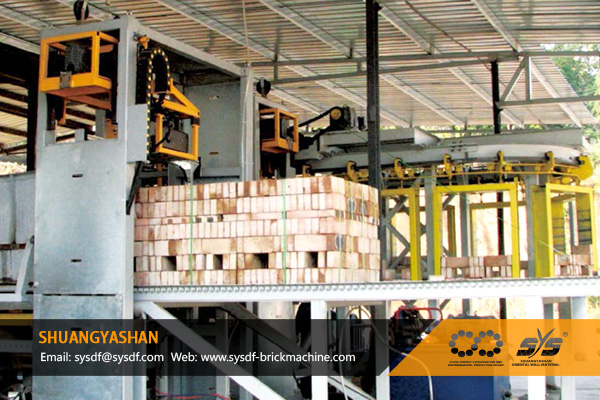Semi-Automatic Brick Packing System